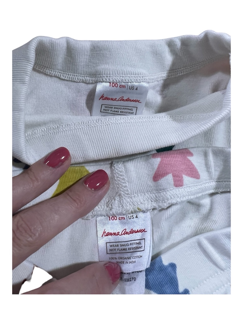 Hanna Andersson Long John Pajamas - Size 4 - Picture 3 of 3